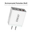ENKAY FC-002 55W Quick Charger, Dual USB-A & USB-C, 4 Ports, EU Plug - 3
