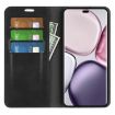 For Honor X9c Retro-skin Magnetic Leather Phone Case - Black - 4