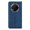 For Honor X9c Retro-skin Magnetic Leather Phone Case - Dark Blue - 3