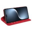 For Honor Magic7 5G Red Retro-skin Magnetic Leather Phone Case - 5