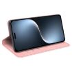 For Honor Magic7 Pro Pink Retro-skin Magnetic Leather Phone Case - 5