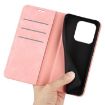 For Honor X8c Retro-skin Magnetic Leather Phone Case - Pink - 6