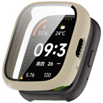 Lexin Watch 3 Ivory White Tempered Film PC Protective Case - 1