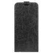 For Honor 400 Global R64 Black Leather Phone Case - Vertical Flip - 2