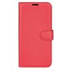 For Honor 400 Red Litchi Texture Leather Flip Phone Case with Holder - 2