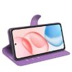 For Honor 400 Litchi Texture Flip Leather Phone Case with Holder Purple - 5