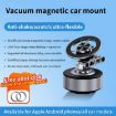 X91 360 Rotation Magnetic Phone Mount Holder for Car Dashboard (Tarnish) - 2