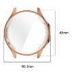 OPPO Watch X2 Electroplated TPU Full Coverage Protective Case - Transparent - 4