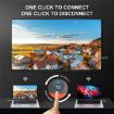 VRRIIS 093 Wireless HDMI Extender - HD Video Transmitter Receiver (Black+Orange) - 4