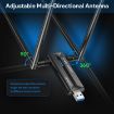 EDUP EP-AX1672 AX3000 USB 3.0 WiFi 6E Adapter 2.4/5/6GHz MT7621AU - 6
