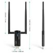 EDUP EP-AX1672 AX3000 USB 3.0 WiFi 6E Adapter 2.4/5/6GHz MT7621AU - 9