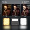 C49 Dual Side Fill Light - 3 Color Temperatures Portable Video Light - 7