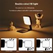 M42 Double-Sided MagSafe Magnetic Phone Selfie Beauty Lamp - Black - 7
