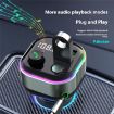 GZ11 65W PD Fast Charging Car Charger with Type-C Cable & MP3 Player - 5