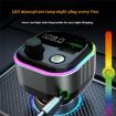 GZ11 65W PD Fast Charging Car Charger with Type-C Cable & MP3 Player - 7