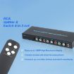 RCA AV Switcher 4 In 3 Out Composite Signal Splitter Box - EU Plug - 2