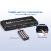 JQF2 4K Seamless Switcher 6x1 HDMI Multiviewer US Plug - 8