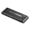 K8 Type C KVM Switcher with RJ45 Ethernet & 7 USB 2.0 Ports Docking Station - 1