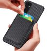 Huawei nova 14 Ultra Brown Carbon Fiber Leather Magsafe Phone Case - 5