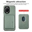 Huawei nova 14 Ultra Green Carbon Fiber Leather Magsafe Phone Case - 2