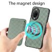 Huawei nova 14 Ultra Green Carbon Fiber Leather Magsafe Phone Case - 3