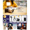 Weeylite S03 Portable RGB Light - Blue for Video & Photography - 8