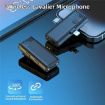 JMARY MW16 3.5mm Type-C 8 Pin 3-in-1 2.4G Wireless Lavalier Mic - 3