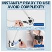 Neck Strap Mount Silicone Metal Bracket for GoPro/Insta360/DJI Cameras - 3