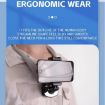 Neck Strap Mount Silicone Metal Bracket for GoPro/Insta360/DJI Cameras - 8