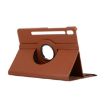 ENKAY 360 Rotation Leather Case for Samsung Galaxy Tab S10+/S9 FE+/S9+ Brown - 2
