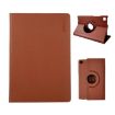 Samsung Galaxy Tab A7 Lite 8.7 ENKAY 360 Rotation Leather Case Brown - 1