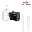 PD41 GaN PD 45W USB Charger + Type-C Cable, EU Plug, White - 3