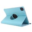 iPad Pro 13 2024 ENKAY 360 Rotation Leather Case Light Blue - 2