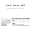iPad Pro 13 2024 ENKAY 360 Rotation Leather Case Light Blue - 7