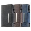Suteni Brown Denim Buckle Button Card Box - Automatic Pop Out Feature - 7