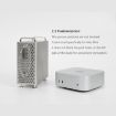 MAC MINI M4/M4 Pro Blue Protective Computer Case - 7