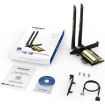 WAVLINK WN675X3-C WiFi 6E PCIe Network Card AX210 AX5400 Triple Band - 8