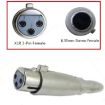 JUNSUNMAY XLR Female to 6.35mm Female Audio Adapter - 3