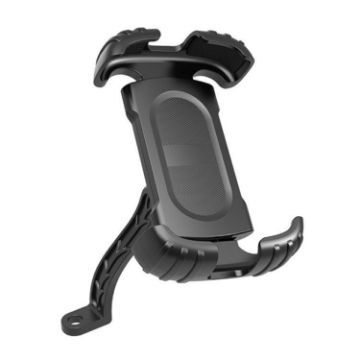 Z012 360 Rotation Motorcycle/Bicycle Handlebar Rearview Mirror Phone Mount - 1