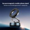 X28 Magnetic Car Phone Holder - 360 Rotating Suction Mount (White) - 5
