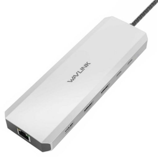 WAVLINK UMD309 Dual HD 10Gbps USB-A/C Docking Station 10-in-1 HUB PD100W - 1