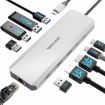 WAVLINK UMD309 Dual HD 10Gbps USB-A/C Docking Station 10-in-1 HUB PD100W - 2