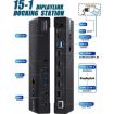 WAVLINK UG63PD25 15-in-1 Docking Station, Triple Display, 130W Power (AU Plug) - 2
