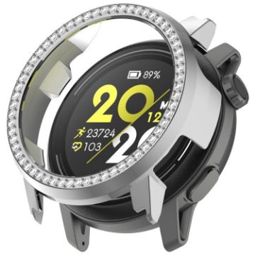 COROS Pace 2 Silver Diamond Half Coverage Watch Protective Case - 1