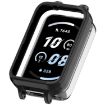 For Honor Band 10 PC Ear Half Coverage Hollow Watch Case (Black) - 1