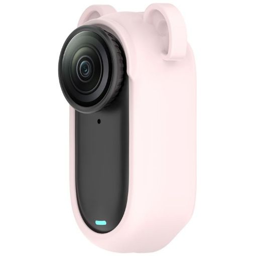 Insta 360 Go 3S/Go 3 Light Pink Silicone Protective Case - 1
