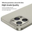 iPhone 15 Kalebol Pink Metal Hollow Lens Protection Ring - 5