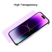 iPhone 15 JUNSUNMAY 25pcs Anti-Blue Light Tempered Glass Screen Protector - 4