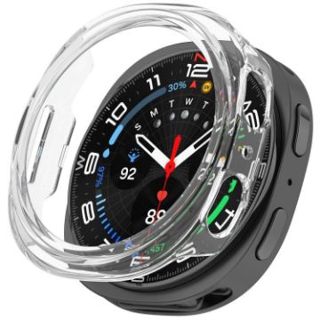 Samsung Galaxy Watch 8 40mm Transparent Hollow PC Case Cover - 1