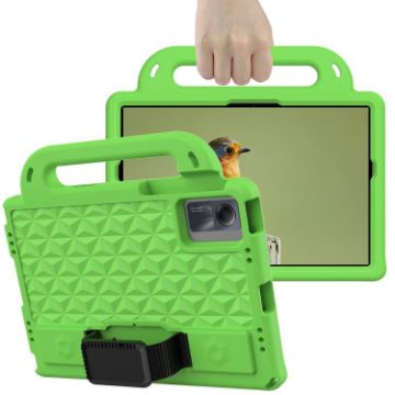 Xiaomi Pad 5/5 Pro Diamond Series EVA Shockproof Sleeve Case Green - 1